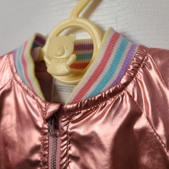 First Impressions rose gold bomber 6-9 months - Picture 5 of 8